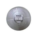 Onli On-2201 2+1 1X0,22 Mini Coax 2X0,22Mm 100 Metre Cca Kamera Kablosu