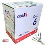 Onli U-UTP 23 AWG CCA 100 mt Cat6 Kablo