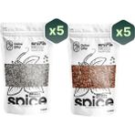 Online Çiftçi Chia ve Keten Tohumu Avantaj Seti 10×100GR - 1 kg