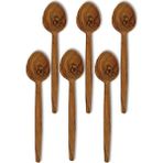 Online Pazar Tahta Kaşık Yemek Kaşığı 6'lı Set Ahşap Kaşık Set Zeytin Ağacı Yemek Takımı Mutfak Gereçleri 29 cm