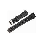 onlinekordon Casio F-91w F-105w Uyumlu Metal Tokalı Silikon Saat Kordonu