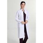 Önlük Beyaz Kadın Tesettür Öğretmen Doktor Önlüğü 105 Cm Gmz-1401
