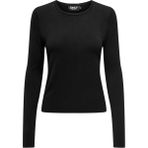 Onlvenıce Lıfe Ls Oneck Pullover Nca Knt Kadın Siyah Kazak - 15333989 - M