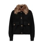 Only 15263075 Siyah Kadın Mont