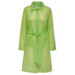 Only 15281181 Onlacacie Yeşil Rain Coat Otw Lime Punch Kadın Günlük Yağmurluk