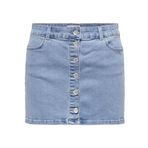 Only 15290344 Light Blue Denim Kadın Etek