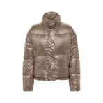 Only 15292628 Kahverengi Onlysky Short Puffer Cc Otw Kadın Günlük Mont
