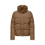 Only 15295424 Kahverengi Onlnewcool Puffer Kadın Günlük Mont