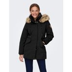 Only 15300627 Siyah Onlnewpriska Parka Jacket Cc Otw Kadın Günlük Mont
