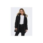 Only 15304625 Iris Fur Winter Lıfe Cc Otw Siyah Kadın Parka Mont