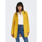 Only 15304784 Cıtcıtlı Kapusonlu Yagmurluk Mont - Sarı