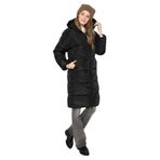 Only 15304786 Siyah Kapüşonlu Puffer Kadın Kaban