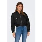 Only 15308545 Onlsvea B Short Bomber Jacket cc Otw Ss Kadın Bomber Ceket - Black