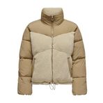 Only 15322083-BROWN-RICE Krem Kadın Mont