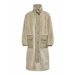 Only 15325211 Onlsascha Contrast Sherpa Jacket cc Otw Kadın Kürklü Kaban