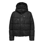Only 15326045-BLACK Onlmercedes AOP Puffer Siyah Kadın Mont