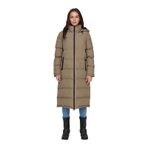 Only 15326655-WALNUT Onlpaula Premium Puffer Krem Kadın Mont