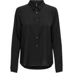Only 15357429 Dugmeli Kadin Gomlek - Siyah - XL