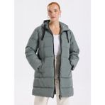 Only Antrasit Kadın Kaban Onlclaır Puffer Hood Coat cc Otw - M