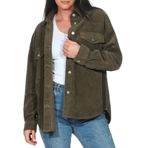 ONLY Bayan Cord Gömlek Ceket ONLTiggy Cordshirt Shacket rahat gömlek ceket, Taş Grisi, M