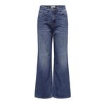 ONLY Bayan Jeans ONLHOPE EX HW Wide DNM DNM SIJ Box, mavi (medium denim blue), 28W / 32L