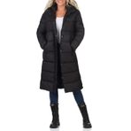 ONLY Bayan Kapitone Manto ONLCammie Long Quilted Parka Kapüşonlu, Siyah, S