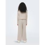 Only Bayan Keten Rahat Beli Lastikli Pantolon 15259590