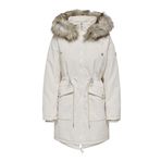 ONLY Bayan Onlsylvi Parka Ceket Life Cc OTW Kısa Parka, Pomza taşı, S