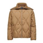 ONLY Bayan Onlvanora Quilted Jacket OTW ceket, Kahverengi, XS