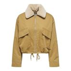 ONLY Bayan Onlvics Kanvas Parka Ceket OTW Ceket, Kahverengi, L