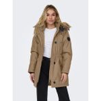Only Bayan Parka Uzun Mont 15304625 - XS - Kahverengi