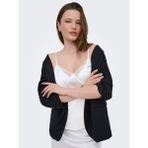 Only Bayan Saten Dantelli Askılı Bluz 15380254 - Beyaz - M