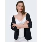 Only Bayan Saten Dantelli Askılı Bluz 15380254