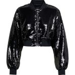 Only Dar Antrasit Kadın Ceket Onlalıce Sequıns Bomber Otw - XS
