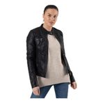 Only Deri Ceket Onlbandit Faux Leather Biker 15081400-BLK, 'Schwarz (Black C-n10, '38(M)'
