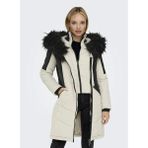 Only Ekru Kadın Kaban Onlnewlınette Fur Hood Coat Otw - XS