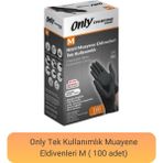 Only Evo Beyond Nitril Muayene Eldiveni M - Siyah