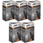 Only Evo Beyond Siyah Pudrasız Nitril Eldiven - Muayne İş Eldiveni - Large - 100'lü 5 Paket