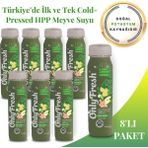 Only Fresh %100 Cold-Pressed WELLNESS Karışık Meyve ve Sebze Suyu 250 ml x 8 Adet - 2 lt