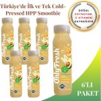 Only Fresh %100 Cold-Pressed Yellow Star Smoothie 250ML x 6 Adet - 1,5 lt