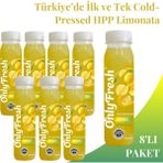 Only Fresh Limonata Taze Soğuk Sıkım 250ml x 8 Adet - 2 lt