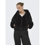 Only Jdy Yola Faux Fur Hood Kadın Ceket 15359329 - Siyah - M