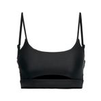 ONLY Kadın Bikini Üstü ONLAMALFI PEEK-A-BOO BIKINI TOP M Siyah