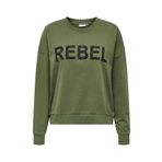 Only Kadın Bisiklet Yaka Taşlı Sweatshirt - 15310260