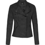 Only Kadın Ceket Onlava Faux Leather Biker Otw Noos - 36 - Siyah