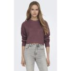 Only Kadın Düşük Omuzlu Crop Kazak - 15284453 - Gül Kurusu