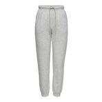 ONLY Kadın eşofman altı ONLSWEAT normal kesim koşu pantolonu, Açık gri melanj, M