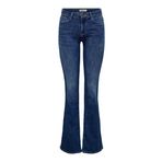 ONLY Kadın geniş kesim kot pantolon, Koyu mavi denim, M / 32L