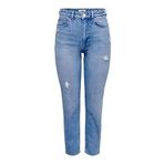 ONLY Kadın High Waist Jeans ONLEMILY, mavi (Light Blue Denim), 25W / 30L