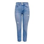 ONLY Kadın High Waist Jeans ONLEMILY, mavi (Light Blue Denim), 27W / 32L